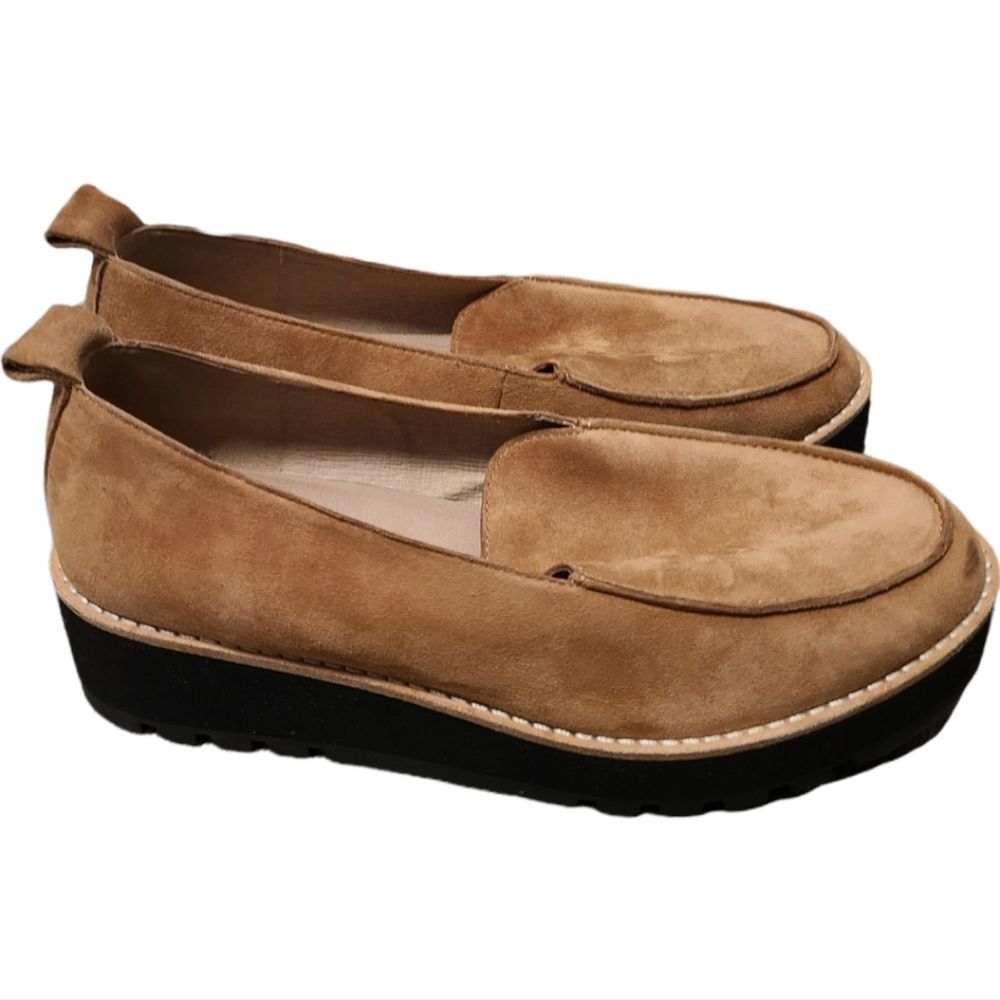Eileen Fisher Suede Loafers